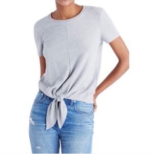 Madewell knot tee